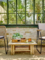 Florentine - Glass - Brown - Recycled Glass