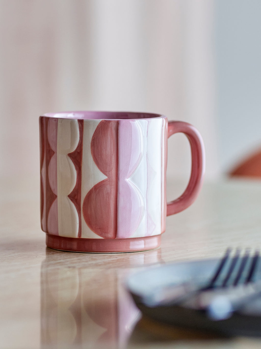 Saul - Taza - Rosa Empolvado - Gres