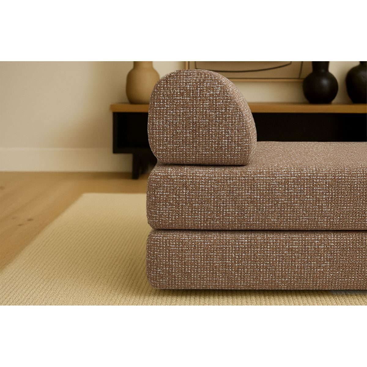 Méridienne Coco - 3 Places - Tweed
