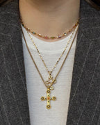 Collier Croix Gothic