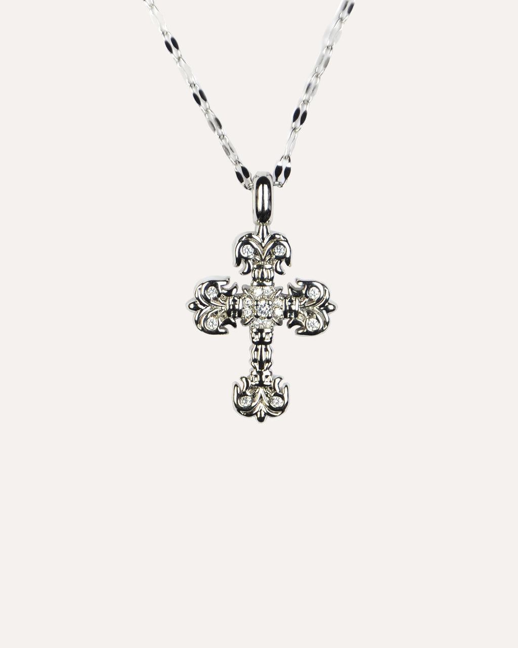 Collier Croix Gothic