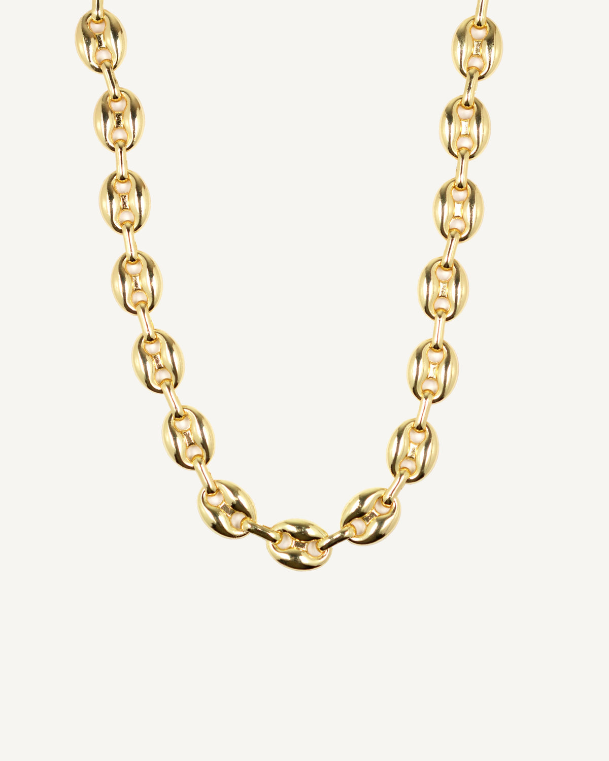 Collier Grain De Café Or