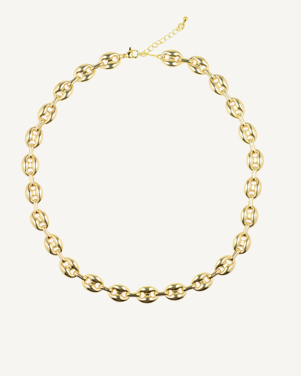 Collier Grain De Café Or