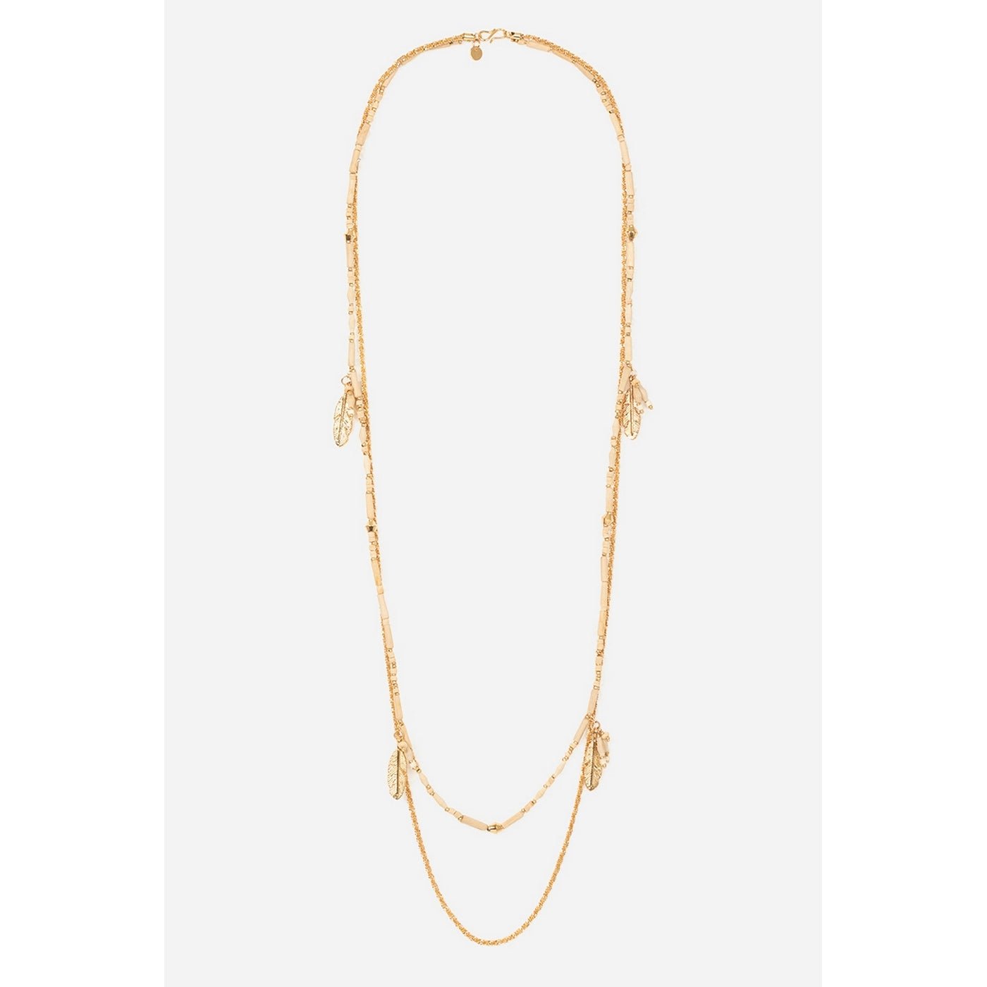 Natsu Long Necklace - Gold