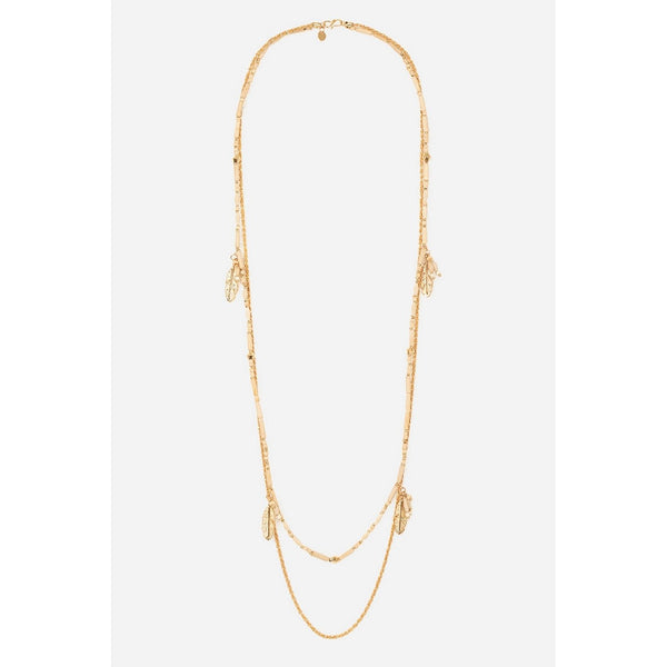 Vanessa Bruno - Natsu Long Necklace - Gold