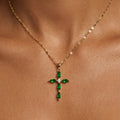 Collier Agathe Vert