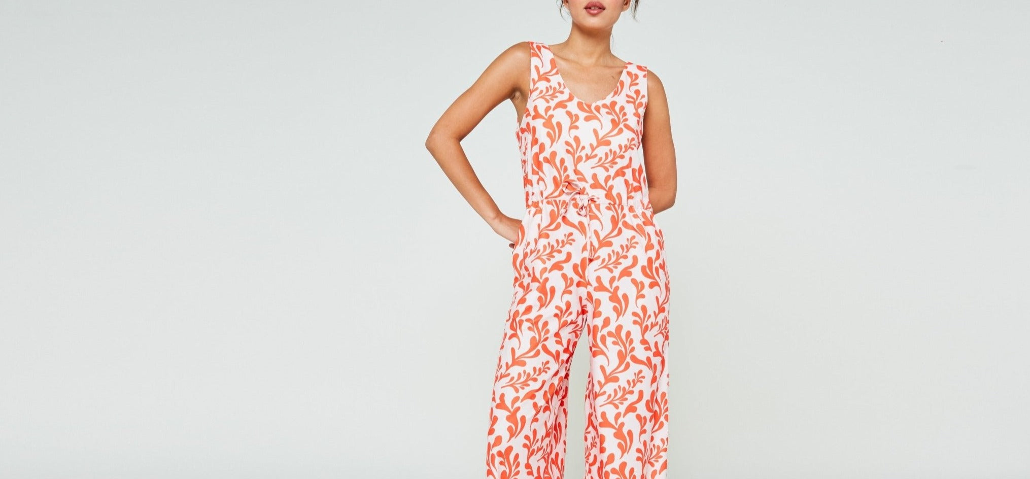 Combinaison Naison Celine Tiki - Orange