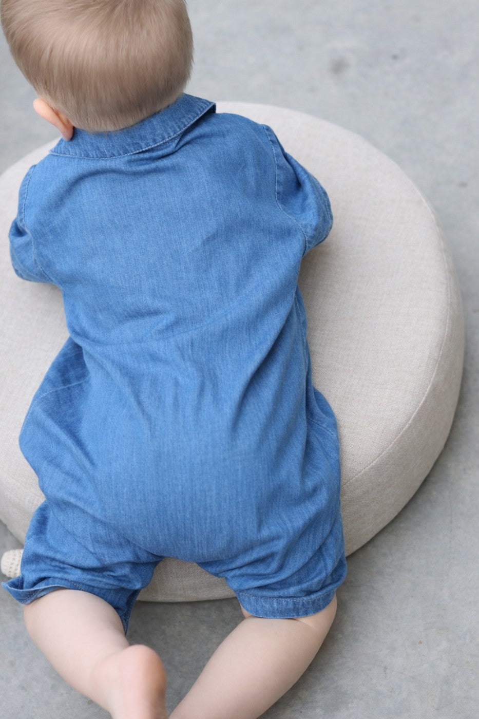 Combinaison Charly Denim - Bébé Garçon - Bleu Denim