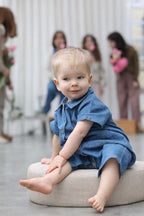 Combinaison Charly Denim - Bébé Garçon - Bleu Denim