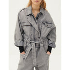 Tizanie Jumpsuit - Bleached Grey - Women