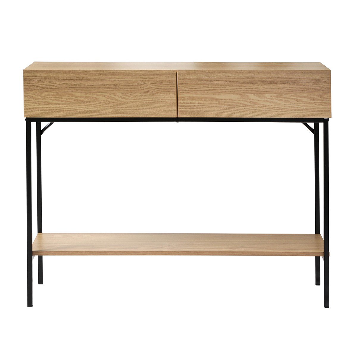 Tessa - 2 Drawer Console - Wood