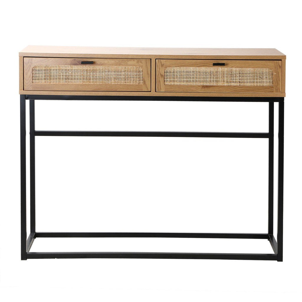 Jaya - Console 2 Tiroirs - Rotin