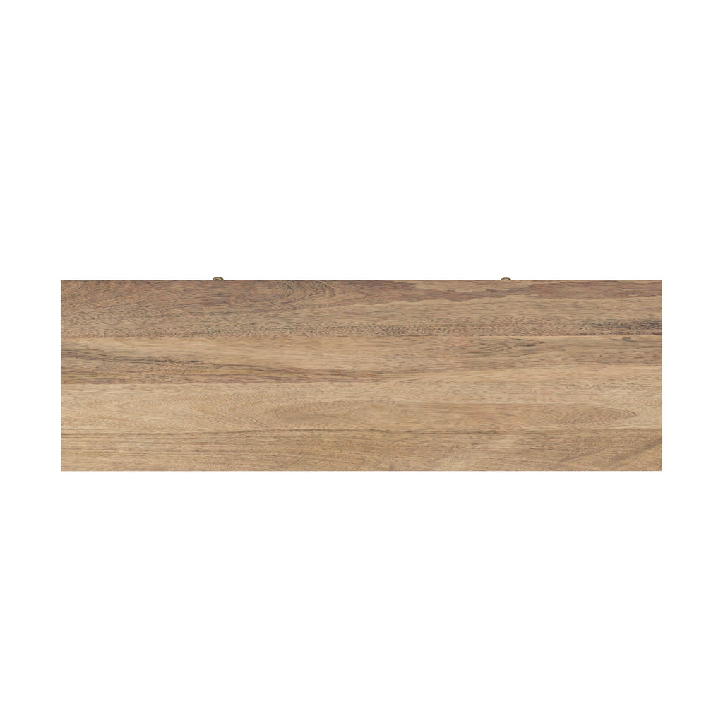 Masala - Console En Bois De Manguier 2 Tiroirs