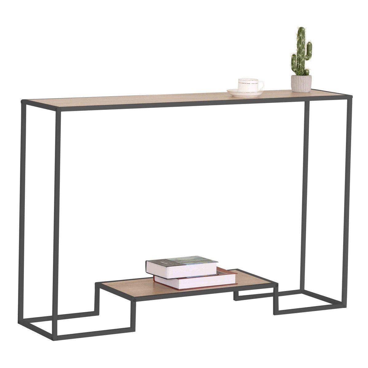 Console 2 Niveaux - Chêne