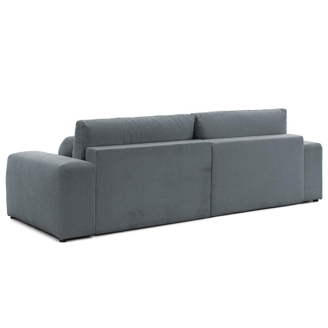 Constance - Sofá Rinconera Reversible - Con Arcón - 4 Plazas - Tela - Gris
