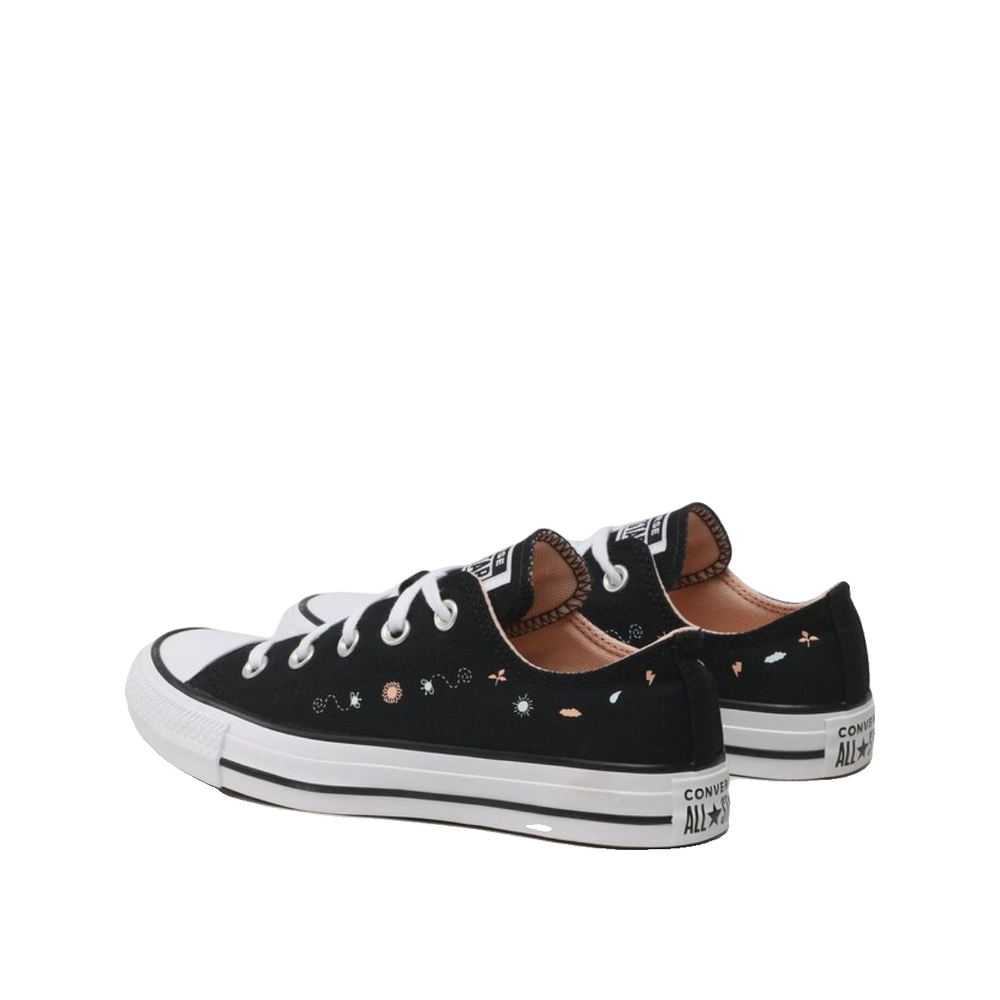 Zapatillas Chuck Taylor All Star Ox Summer Florals - Negro