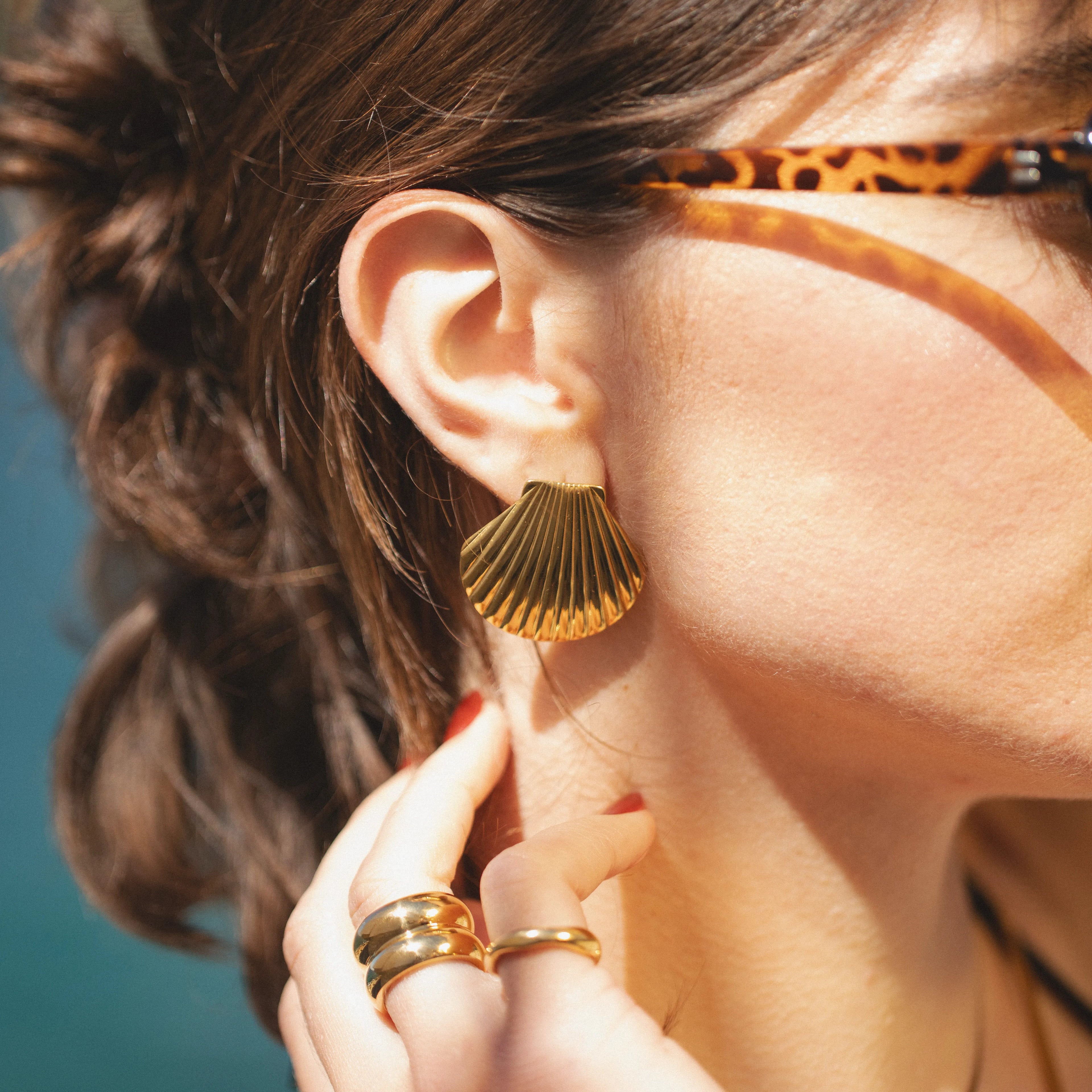 Pendientes Concha