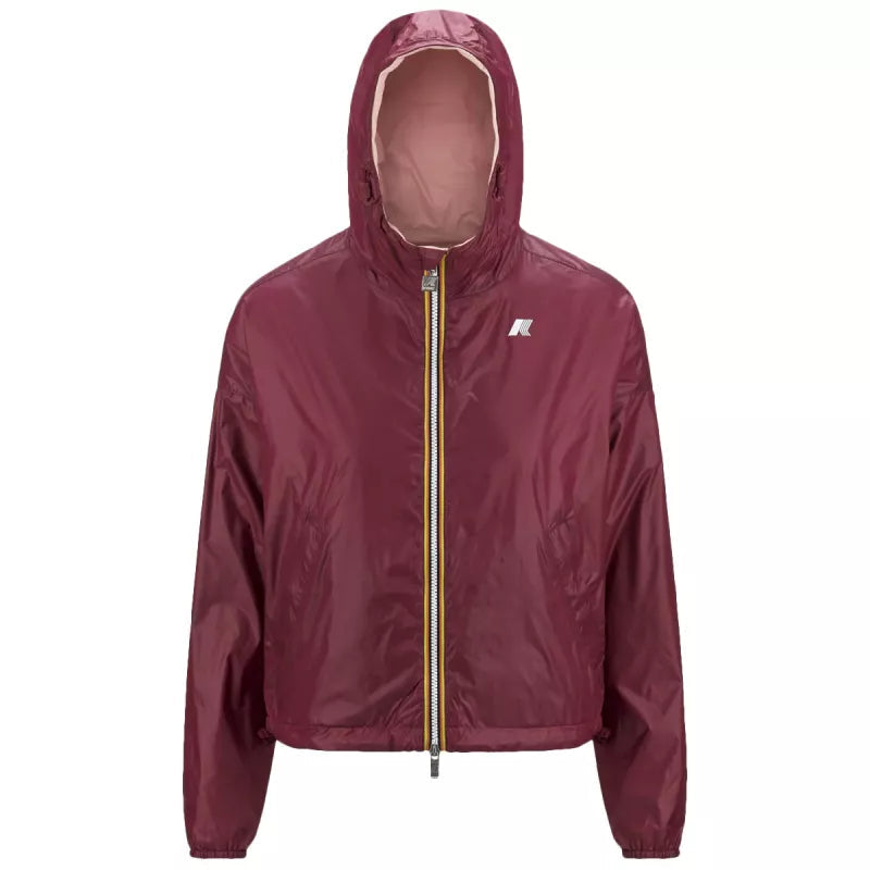 Coupe-Vent K-Way Laurette Plus 2 Reversible - Rose/Bordeaux
