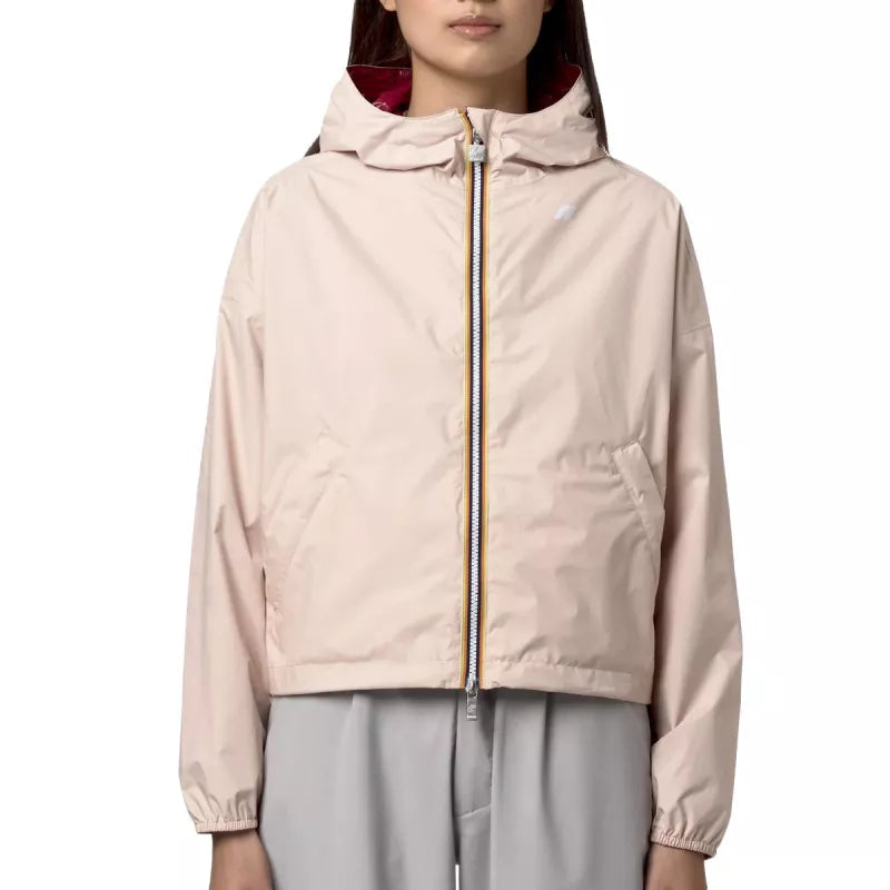 Coupe-Vent K-Way Laurette Plus 2 Reversible - Rose/Bordeaux