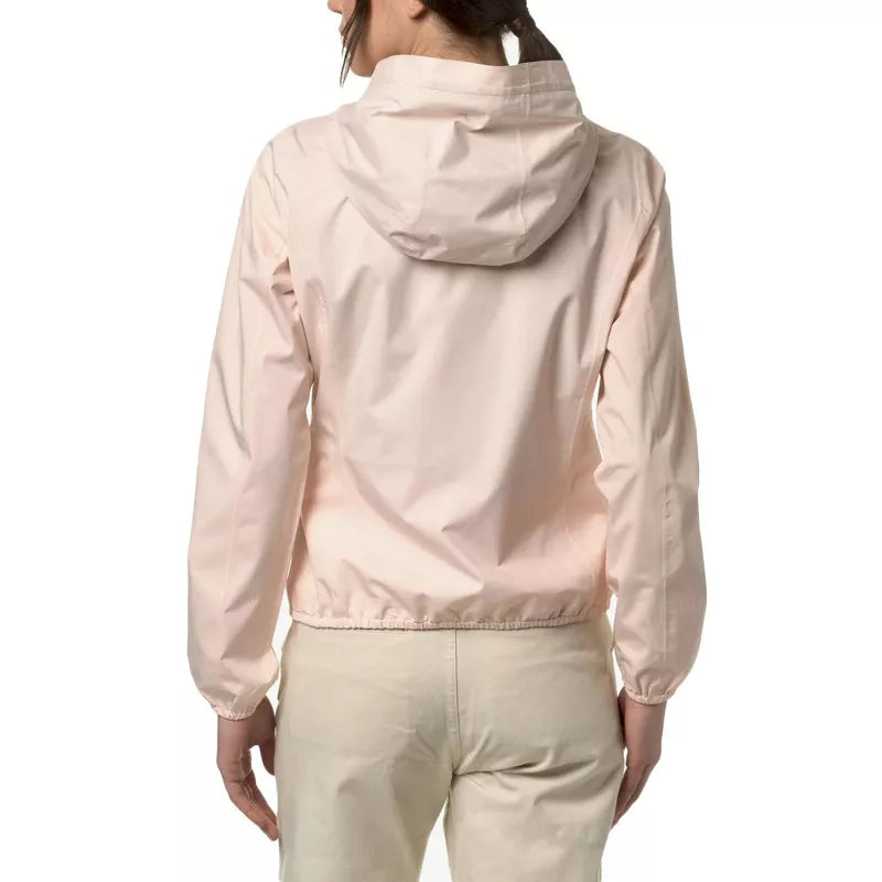 K-Way Lily Stretch Poly Jersey Windbreaker - Pink