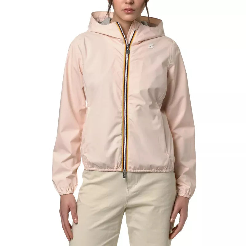 K-Way Lily Stretch Poly Jersey Windbreaker - Pink