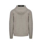 CP Company - Diagonal Fleece Lens Hoodie – Heather Gray