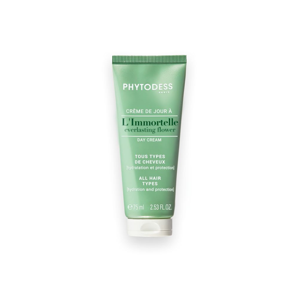 Crema De Día Siempreviva - Todo Tipo De Cabello - Hidratación Y Protección