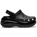 Crocs - Zuecos de cuña negros clásicos Mega Crush para mujer - Negro - Mujer