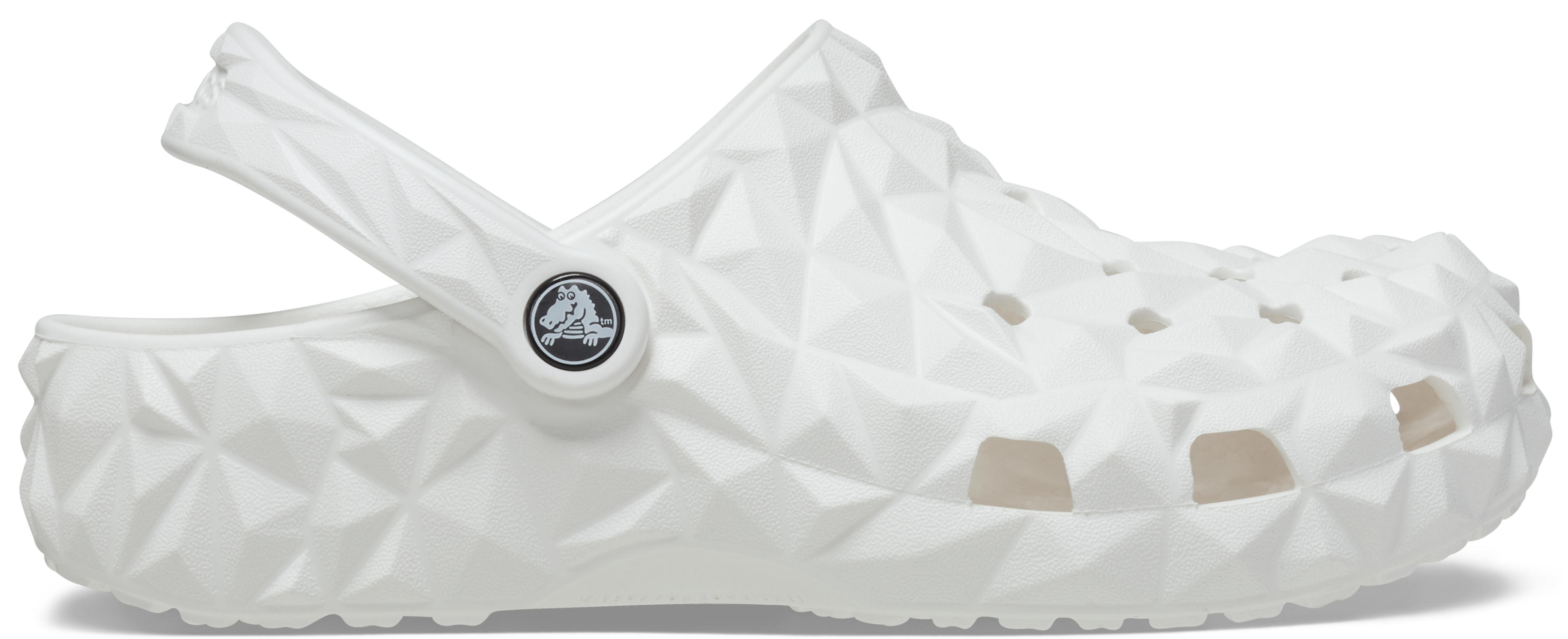 Sabots Sabots Femme Classic Geometric Clog Whi Blanc - Blanc - Femme