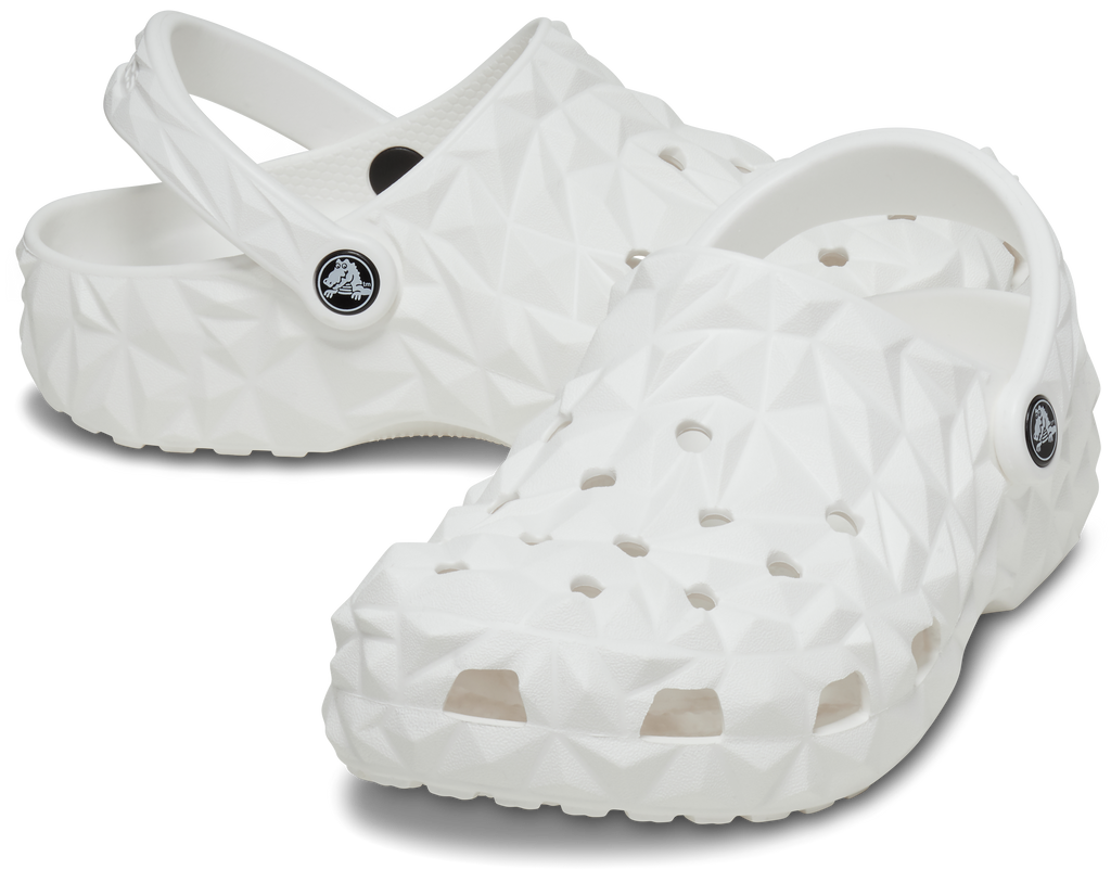 Sabots Sabots Femme Classic Geometric Clog Whi Blanc - Blanc - Femme