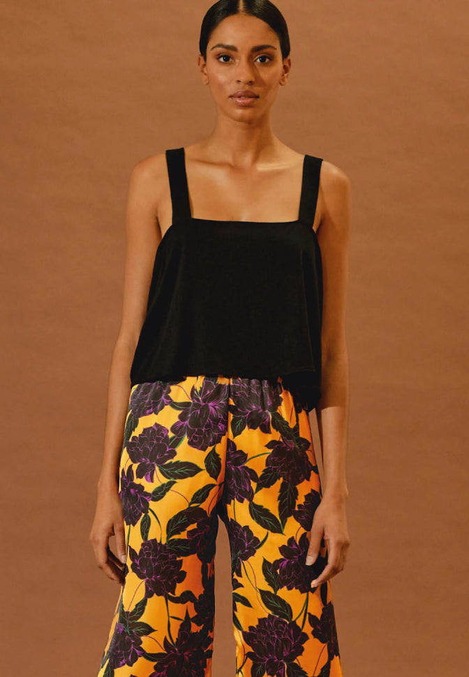 Crop Top Deep Black