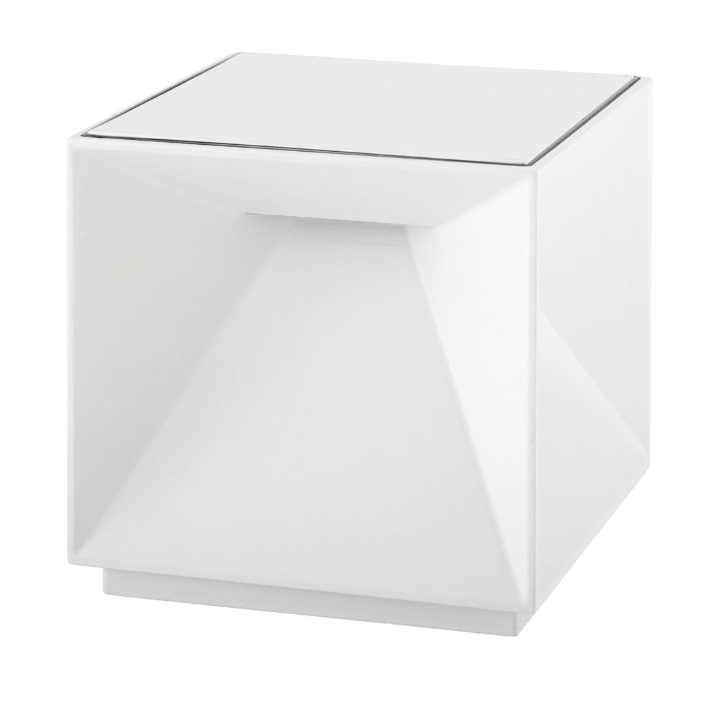 Cubox - Lampe De Chevet Sans Fil - Aluminium - Blanc