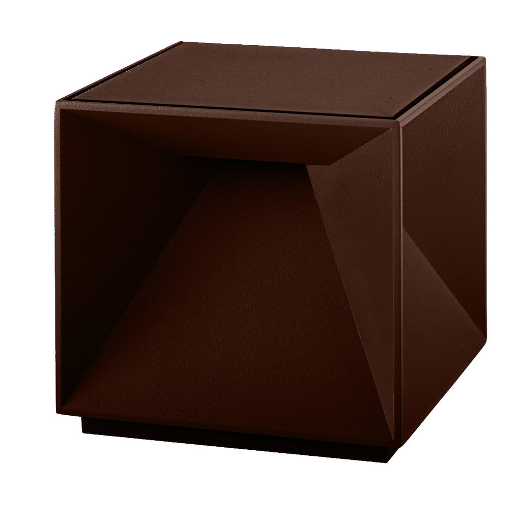 Cubox - Wireless Bedside Lamp - Aluminum - Brown