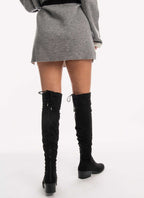 Steve Madden - Gerardine Thigh-High Boots - Black - Women