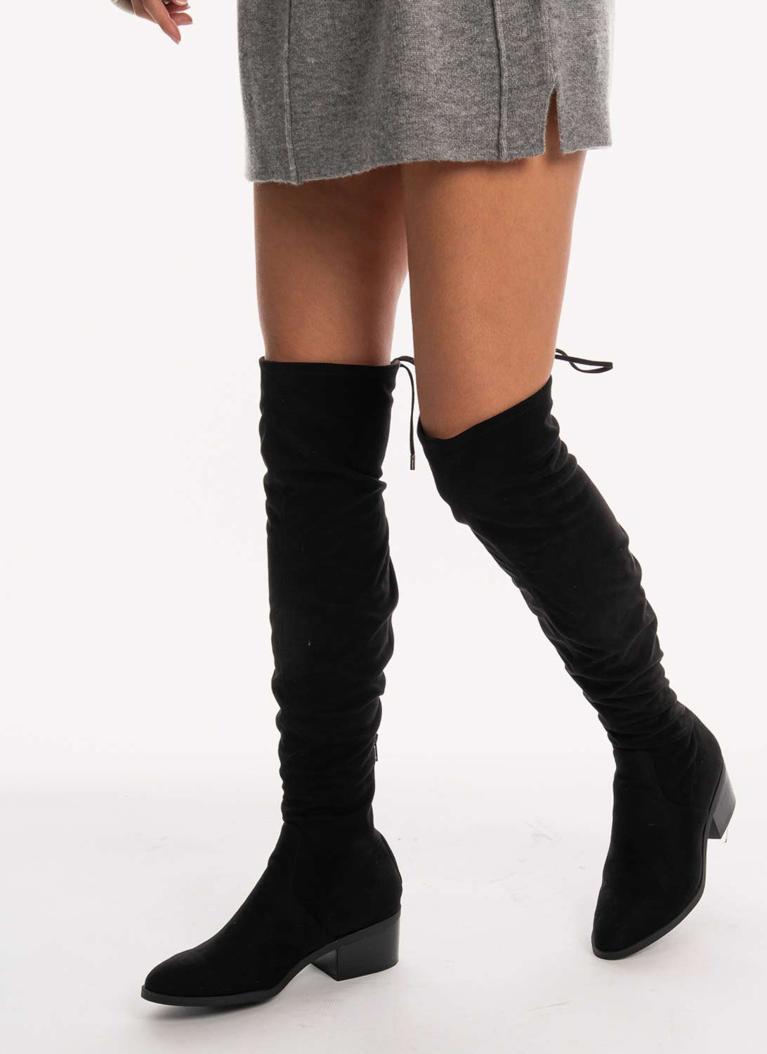 Steve Madden - Gerardine Thigh-High Boots - Black - Women