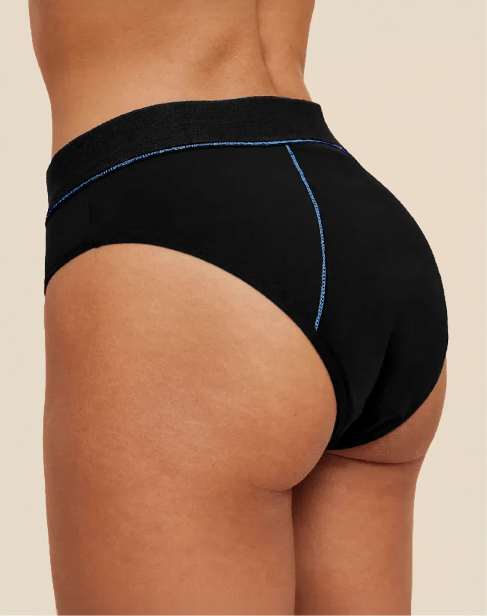 Sport Period Briefs - Black / Blue