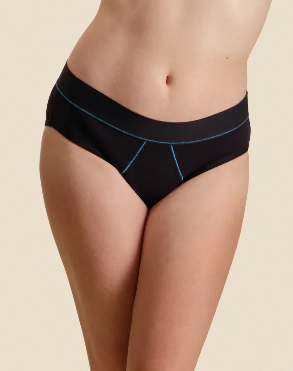 Sport Period Briefs - Black / Blue