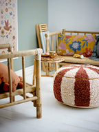 Charoline - Pouf - Marron - Coton