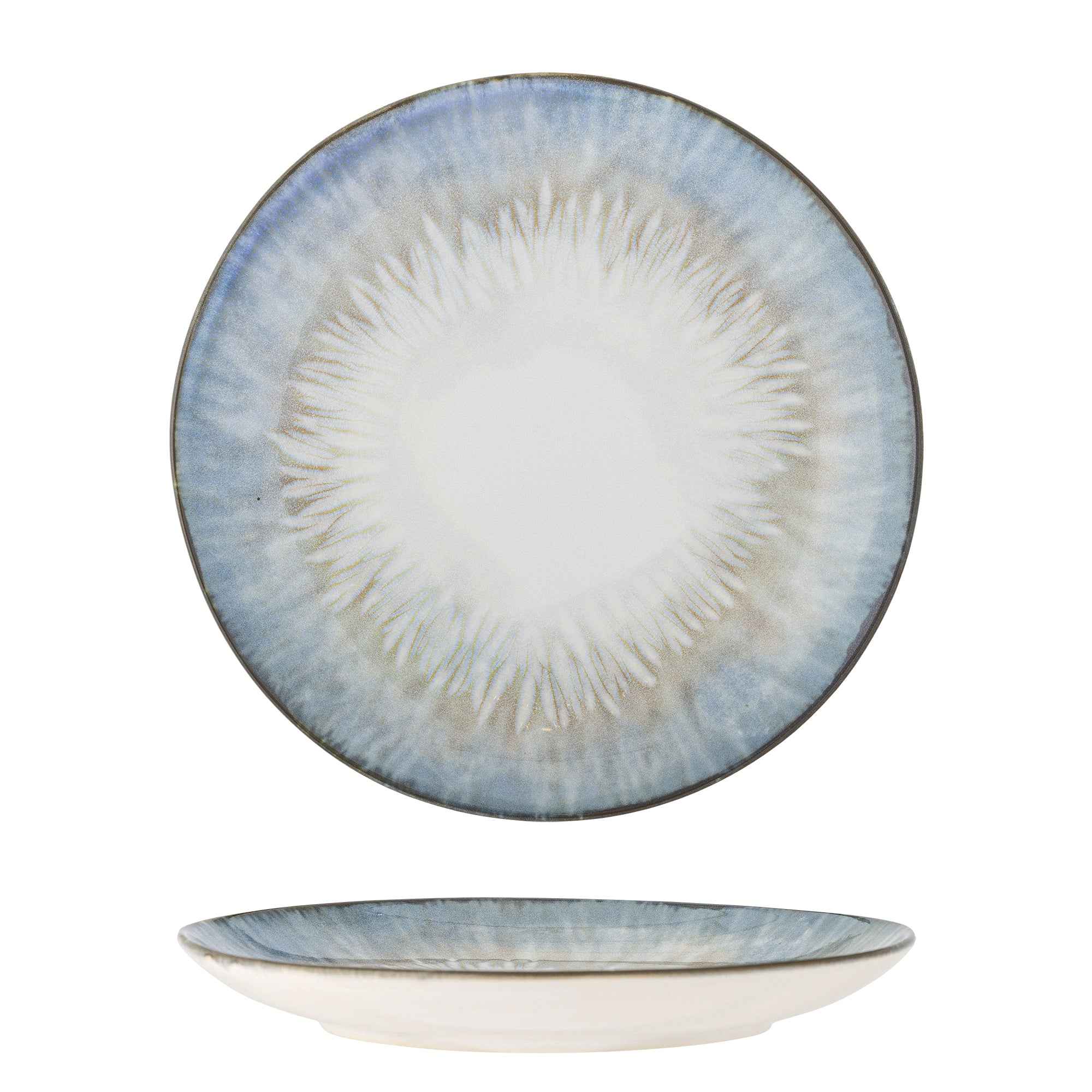 Calen - Plato - Azul - Gres