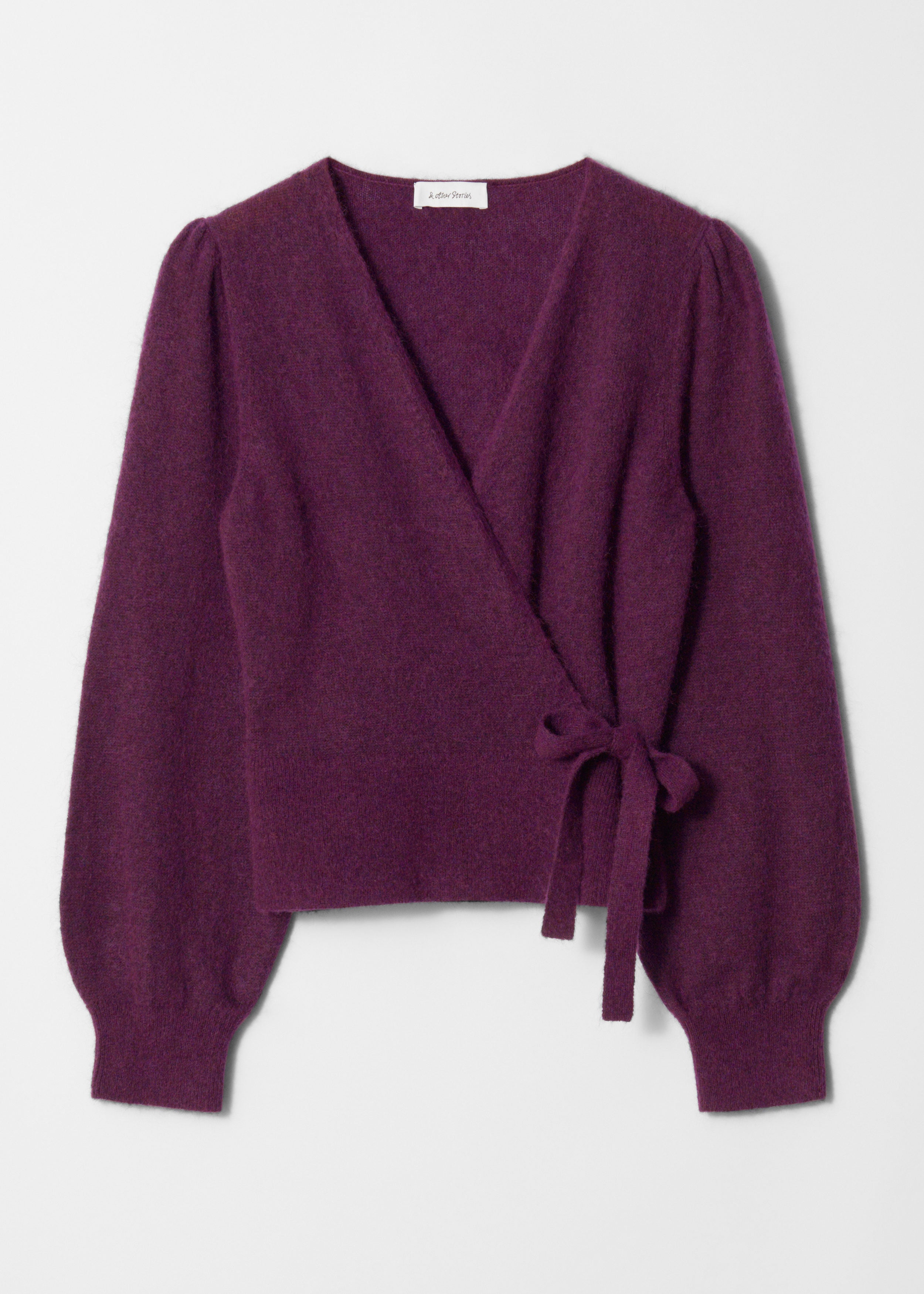 Cardigan Pa Giselle Wrap Cardigan - Purple - Women