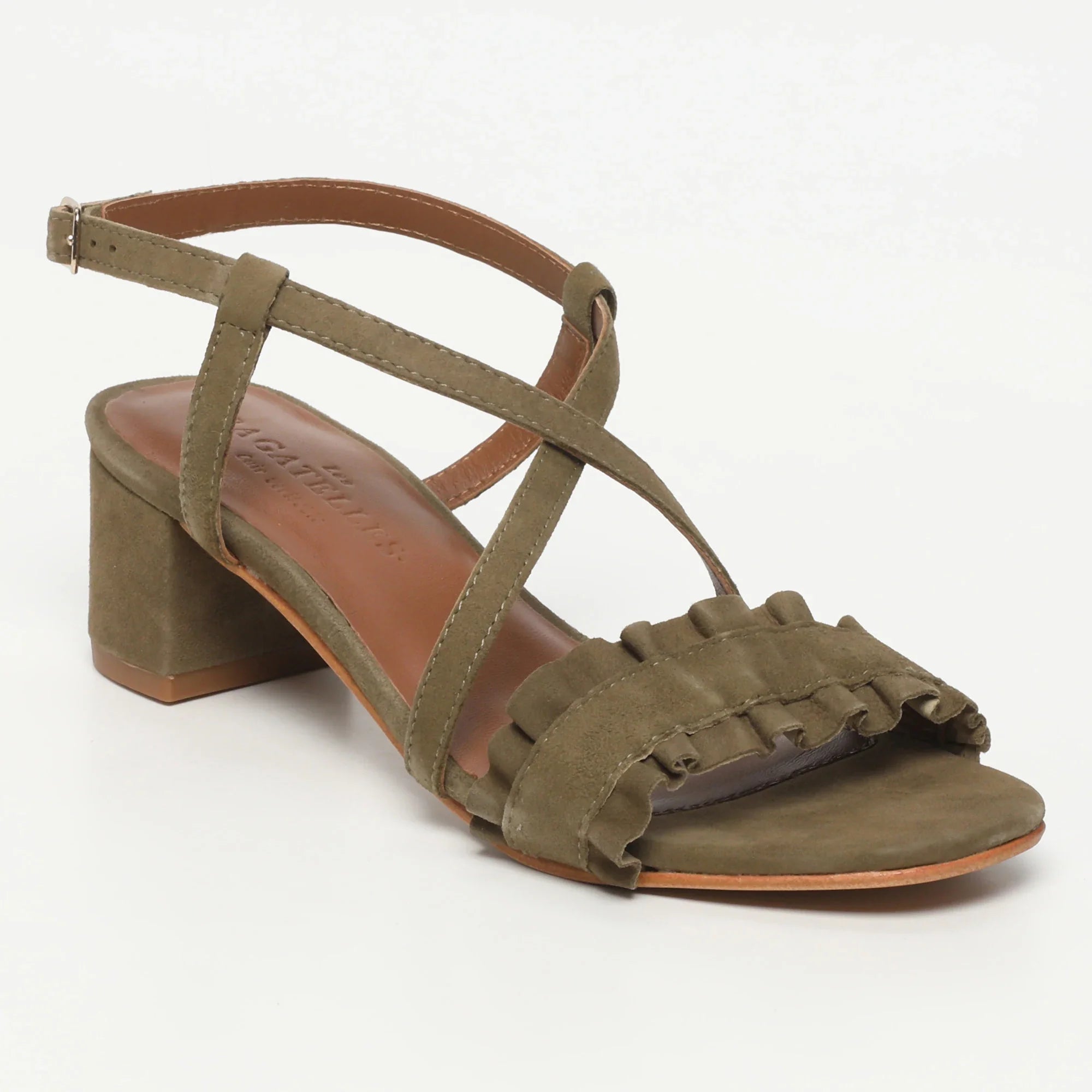 Laurentia Sandals - Olive