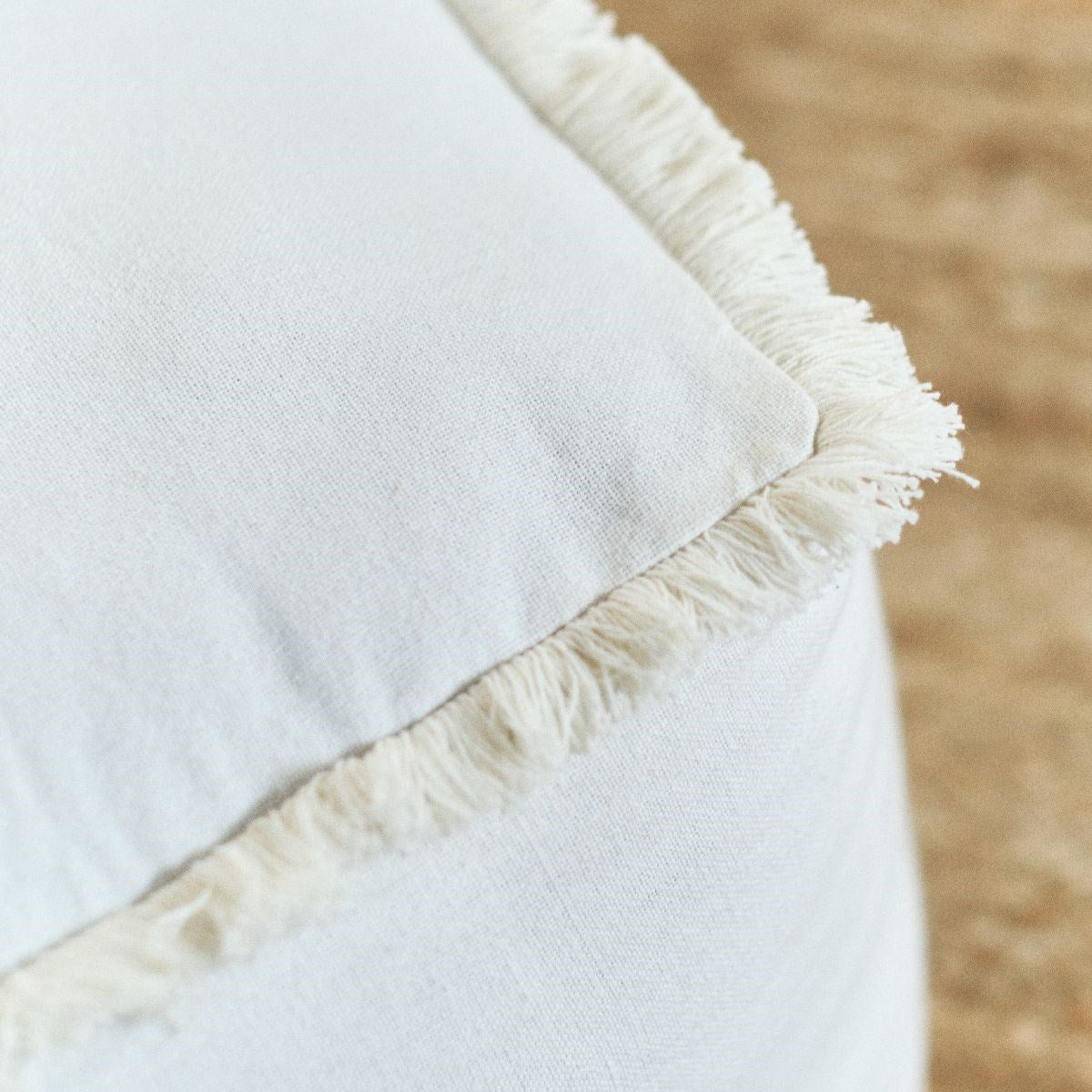 Indies - Pouf - Blanc