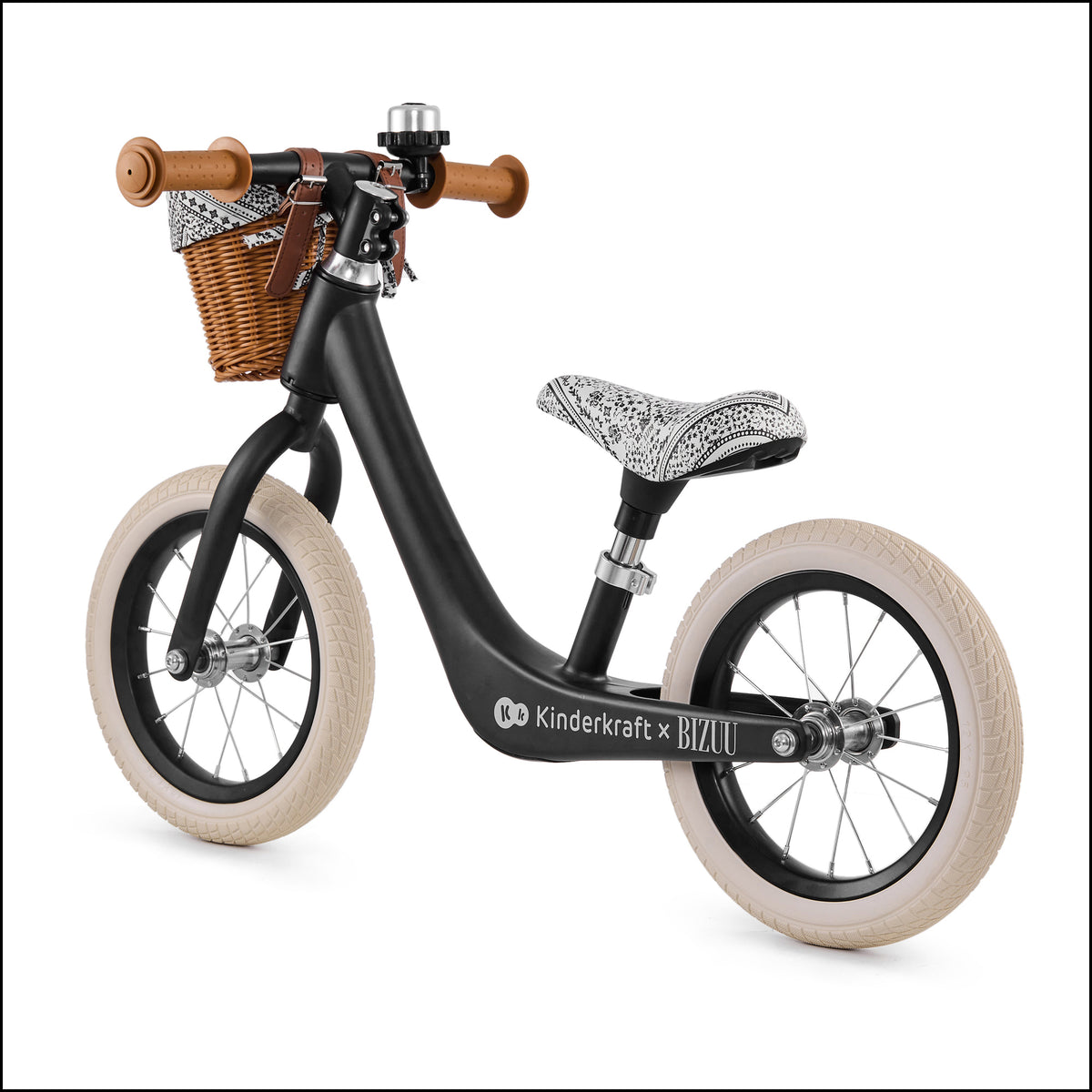 Bicicletta senza pedali Rapid 2 Lunar Black Bizuu