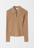 Top Ve Carmelia Top - Beige