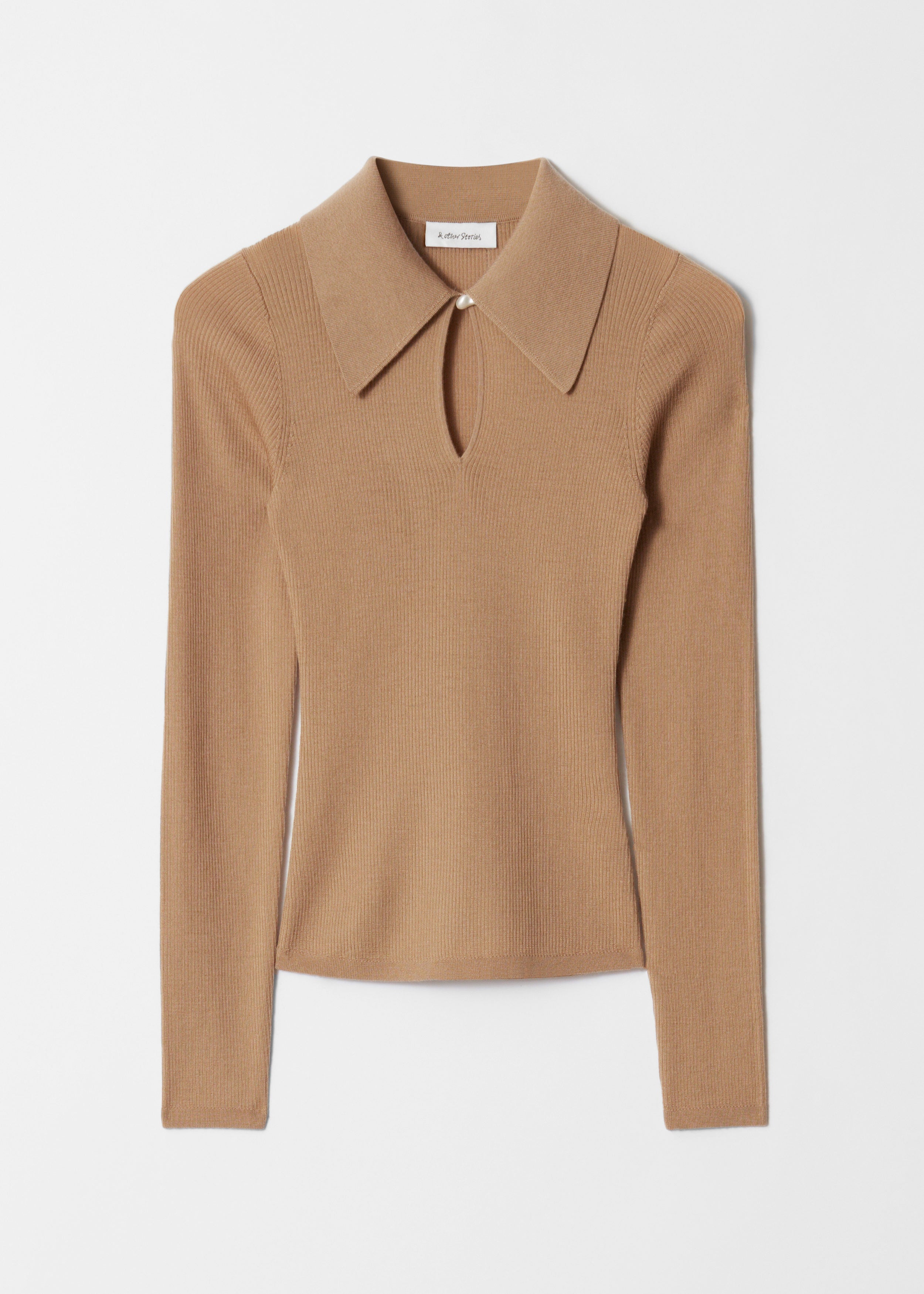 Top Ve Carmelia Top - Beige