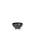 Out Of Lines Kitchen & Table - Kom - XS - Gecarboniseerd Essenhout - Zwart