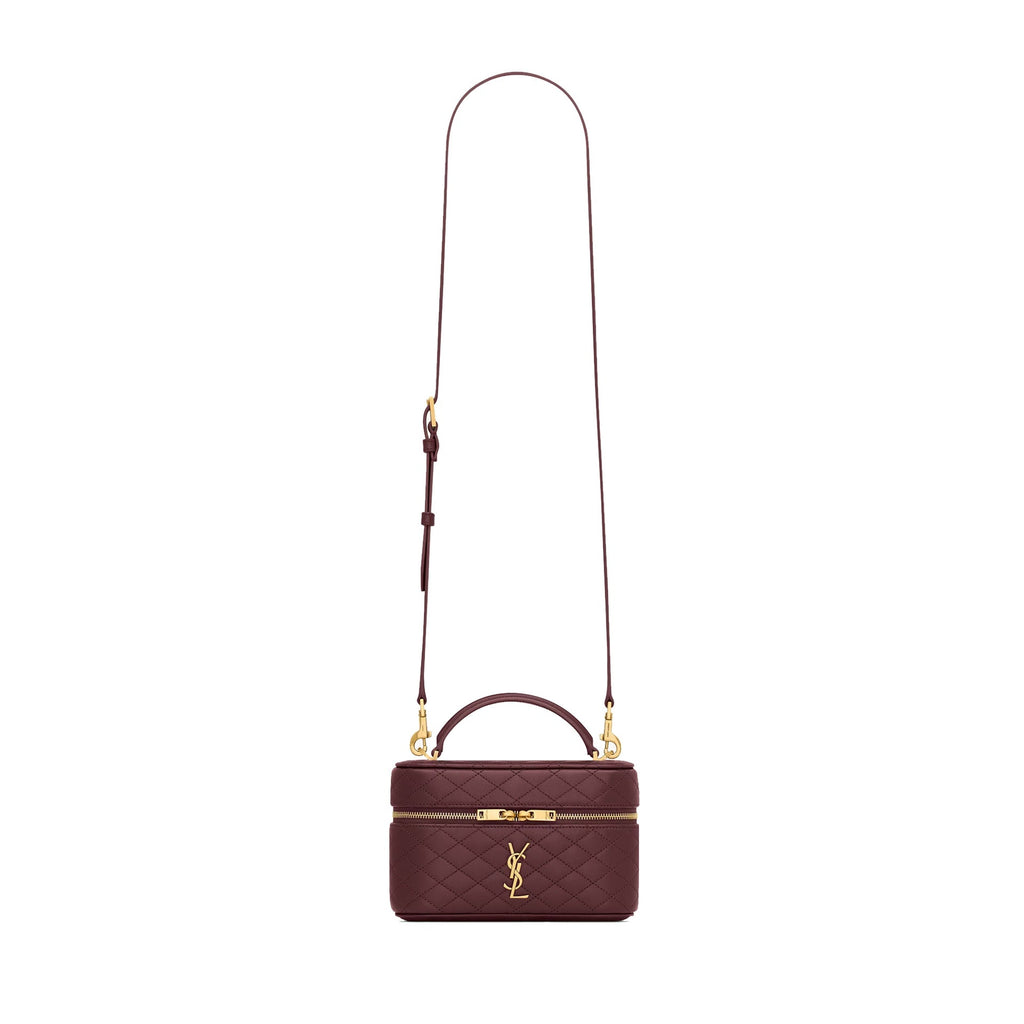 Saint Laurent - Bolso Gaby Vanity - Mujeres - Burdeos
