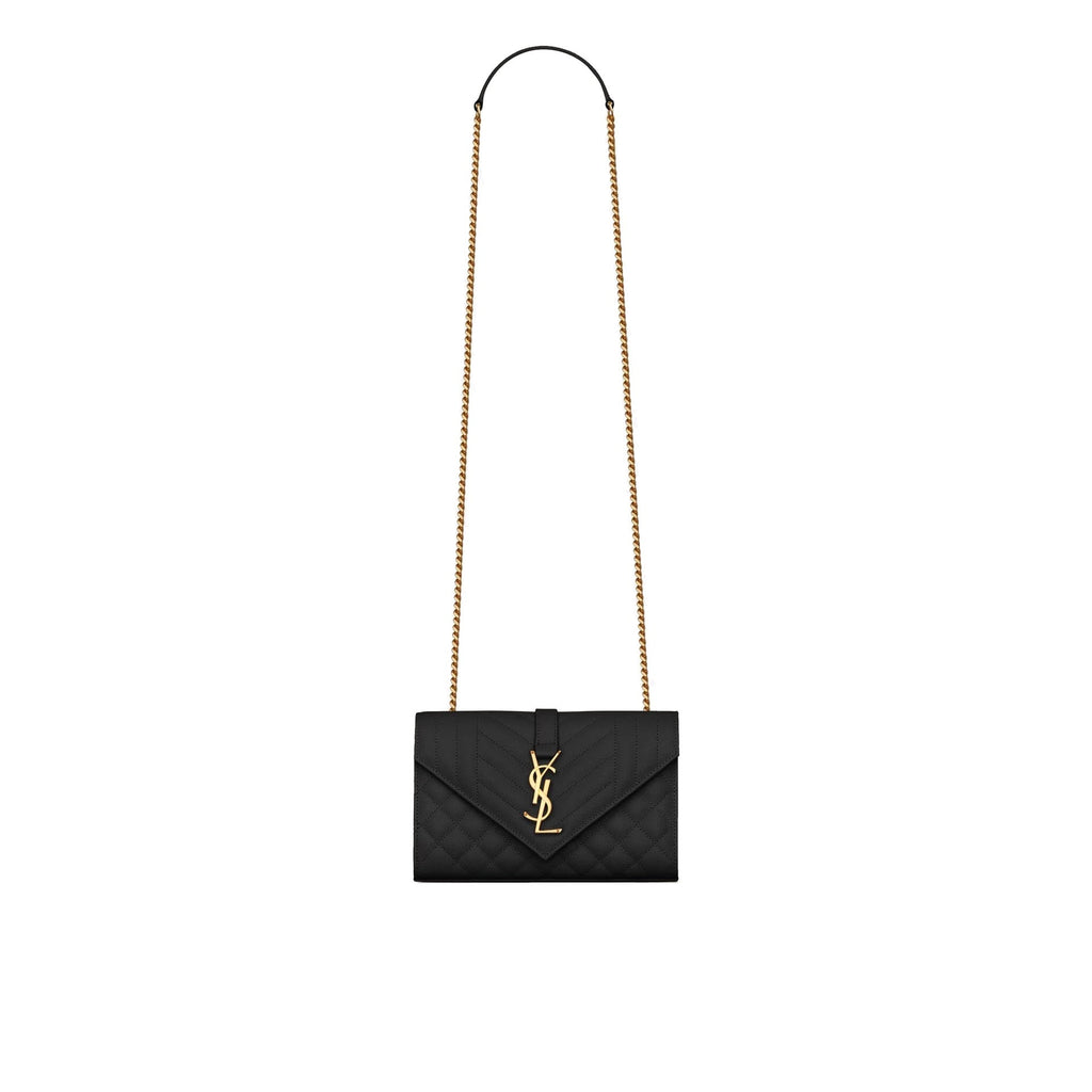 Saint Laurent - Envelope Small Bag - Women - Black