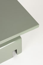 Chubby - Mesa Auxiliar - Hierro - Verde Piedra