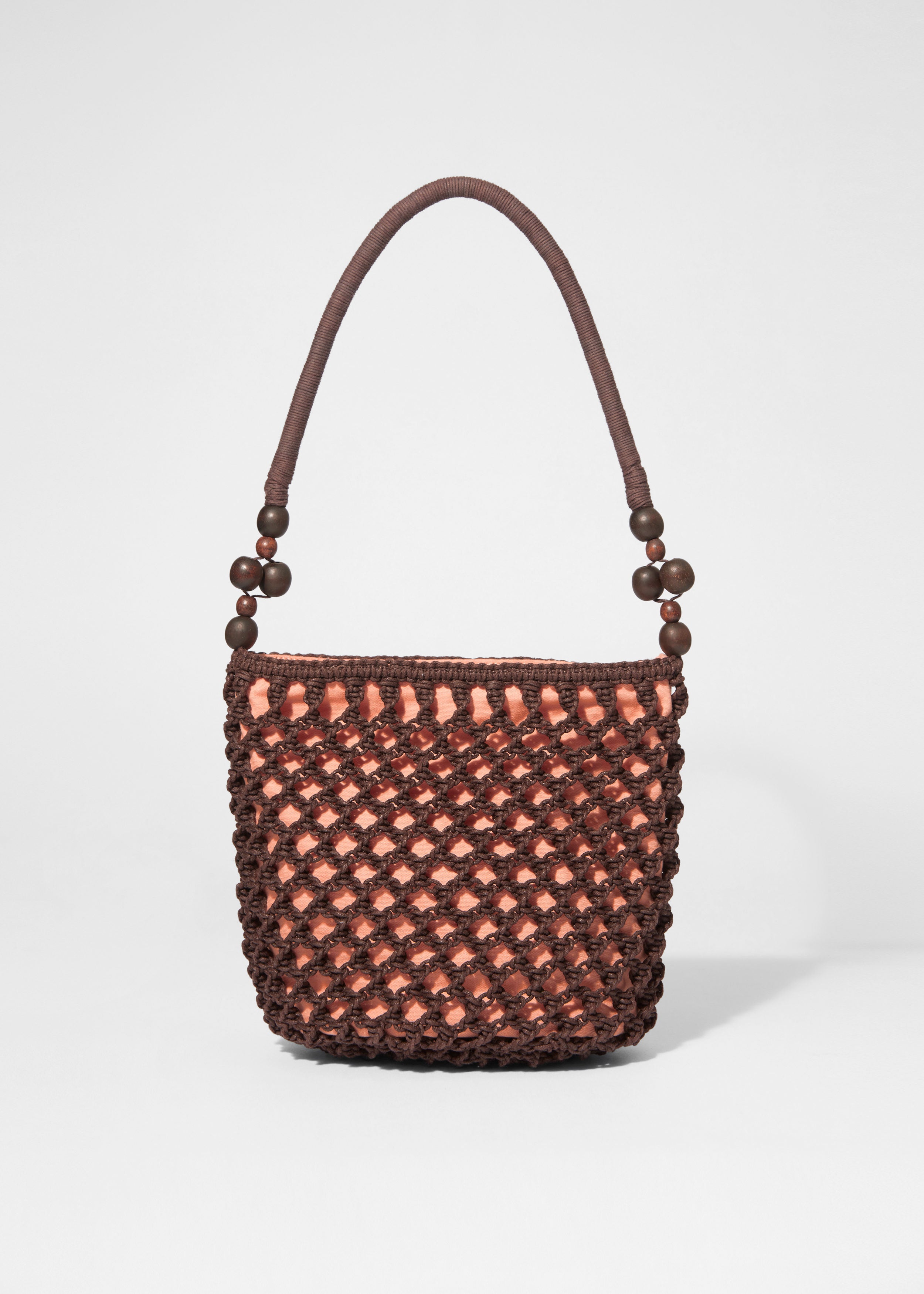 Sac Seau Tiana En Crochet - Marron